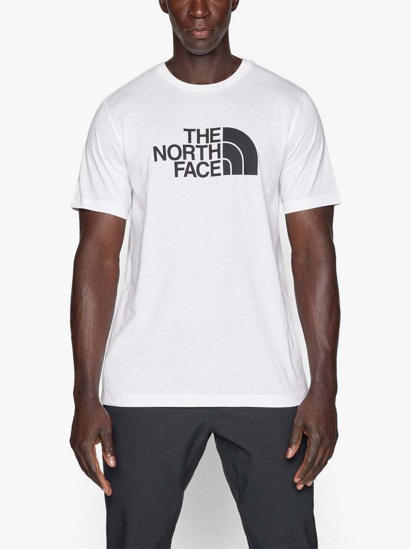 Tee Shirt The North Face manches courtes Blanc Noir - Kiabi