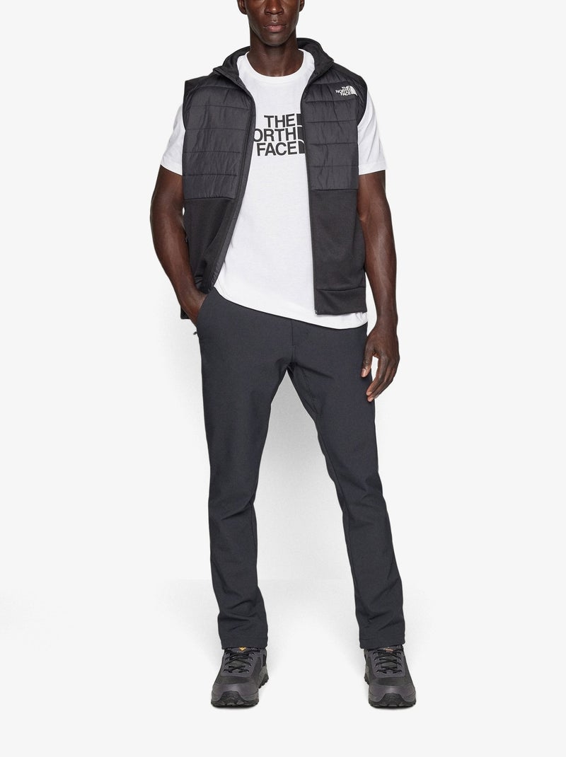 Tee Shirt The North Face manches courtes Blanc Noir - Kiabi