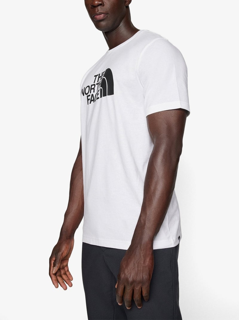 Tee Shirt The North Face manches courtes Blanc Noir - Kiabi