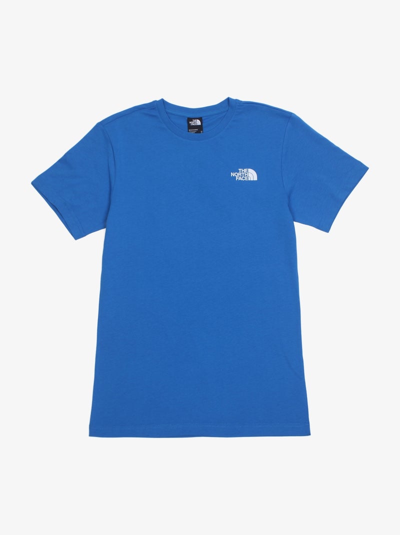 Tee Shirt The North Face manches courtes Bleu électrique - Kiabi