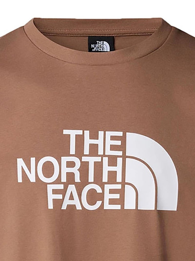 Tee Shirt The North Face manches courtes Marron - Kiabi
