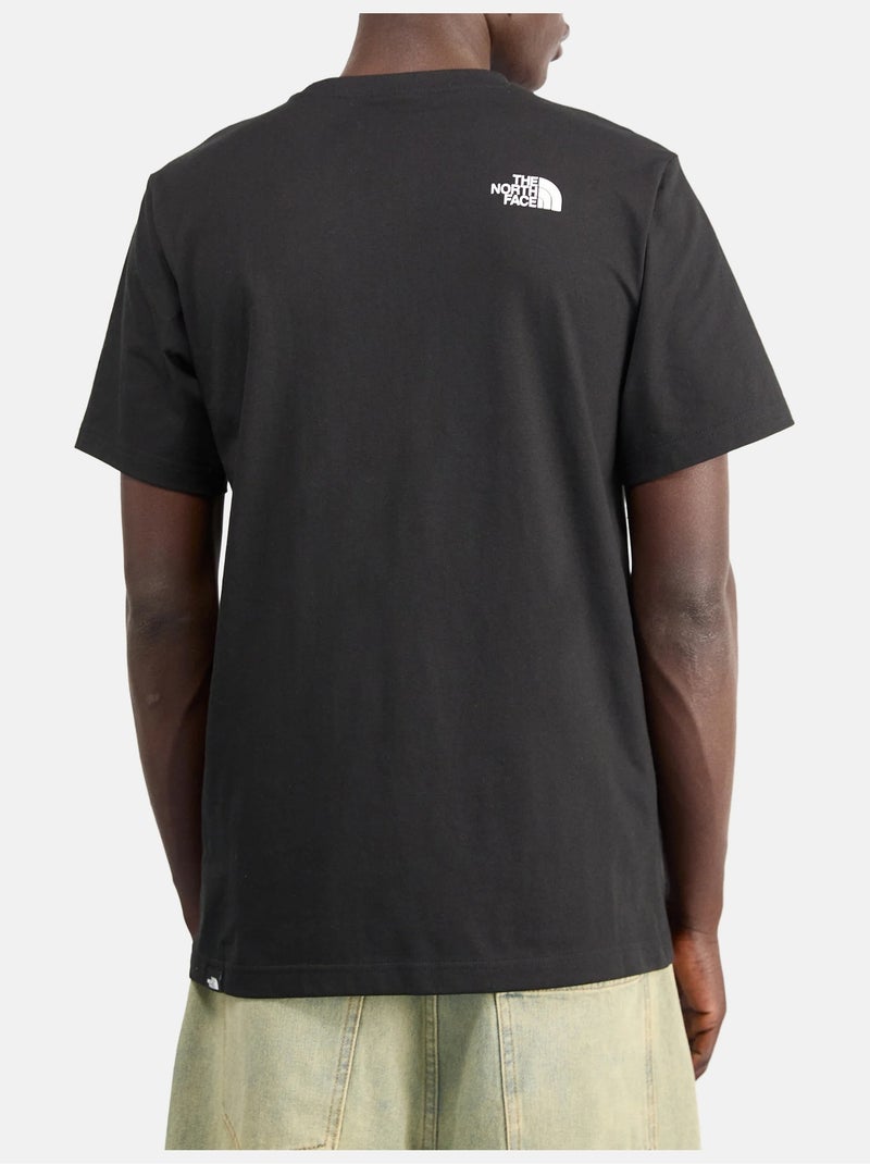 Tee Shirt The North Face manches courtes Noir - Kiabi