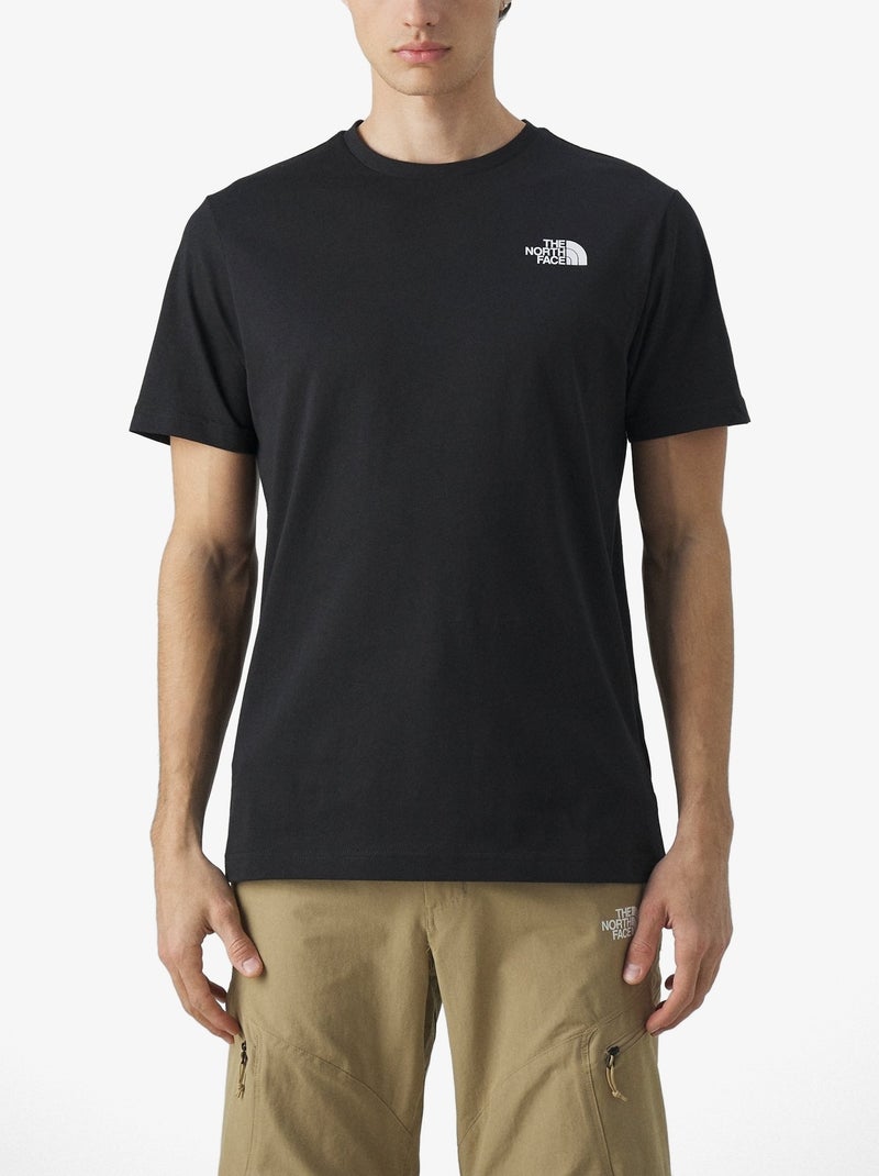 Tee Shirt The North Face manches courtes Noir - Kiabi