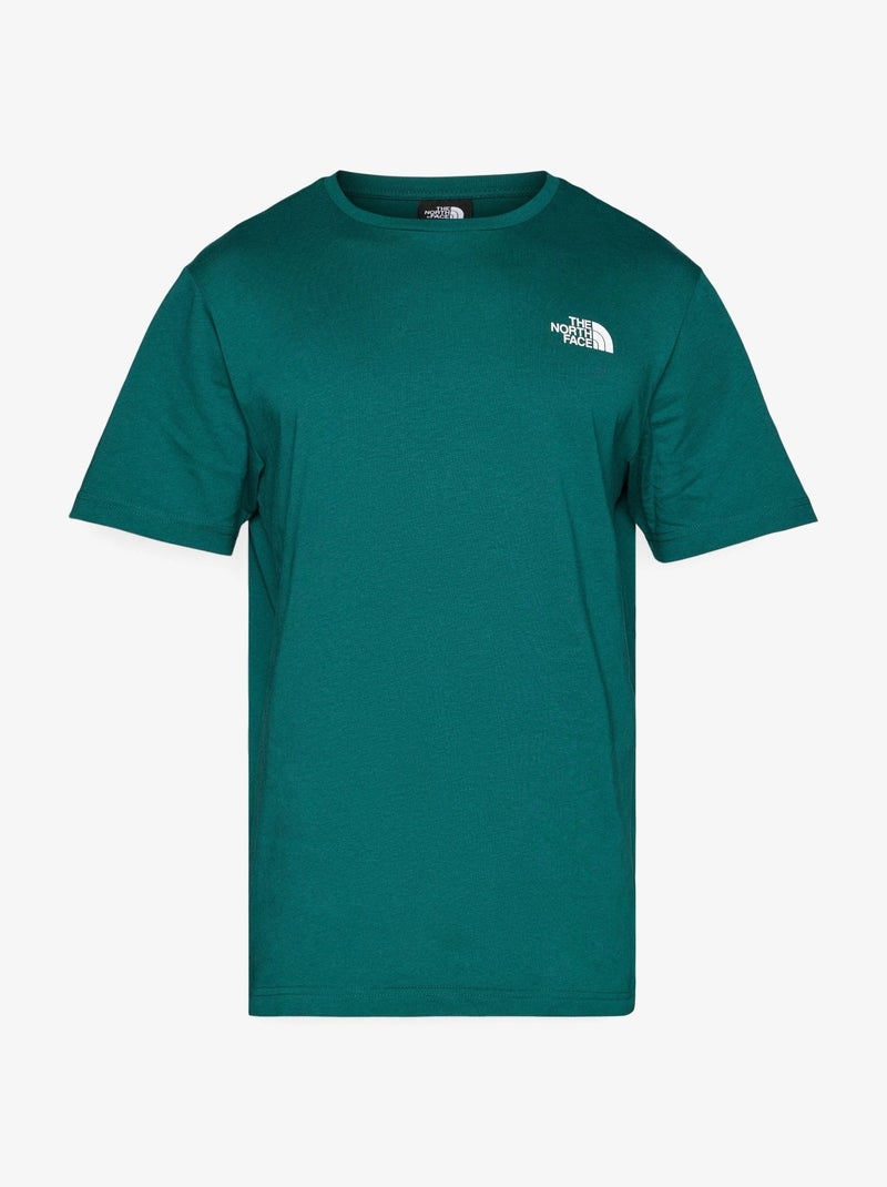Tee Shirt The North Face manches courtes Vert - Kiabi