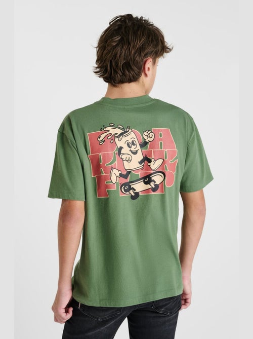 Tee-Shirt TIABO 'Le Temps Des Cerises' - Kiabi