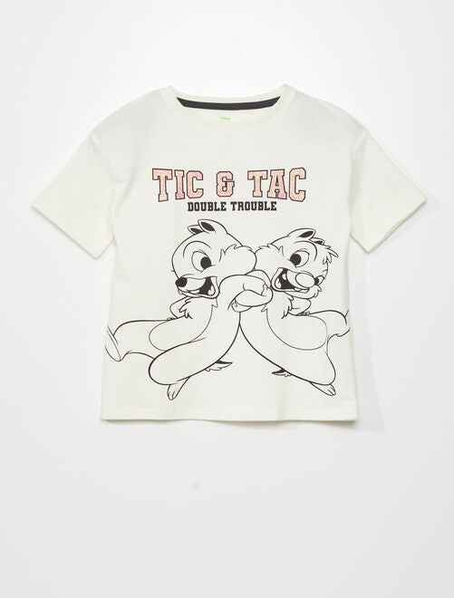 Tee-shirt 'Tic et Tac' de 'Disney' - Kiabi