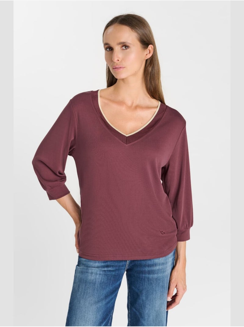 Tee-shirt ticka 'le temps des cerises' Rouge - Kiabi