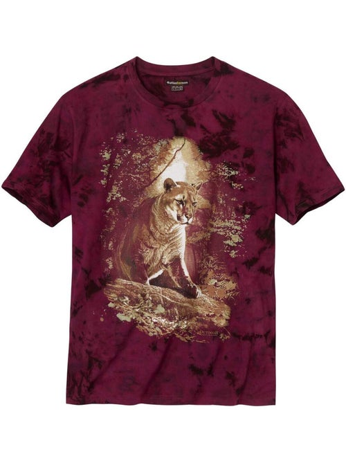 Tee-shirt Tie and Dye Puma   - ATLAS FOR MEN - Kiabi