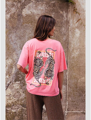 Tee-shirt tigres 'le temps des cerises'