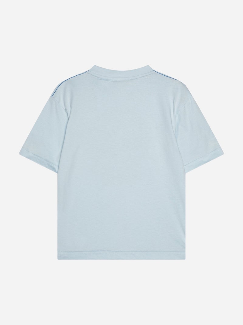 Tee Shirt Timberland à logo Bleu clair - Kiabi