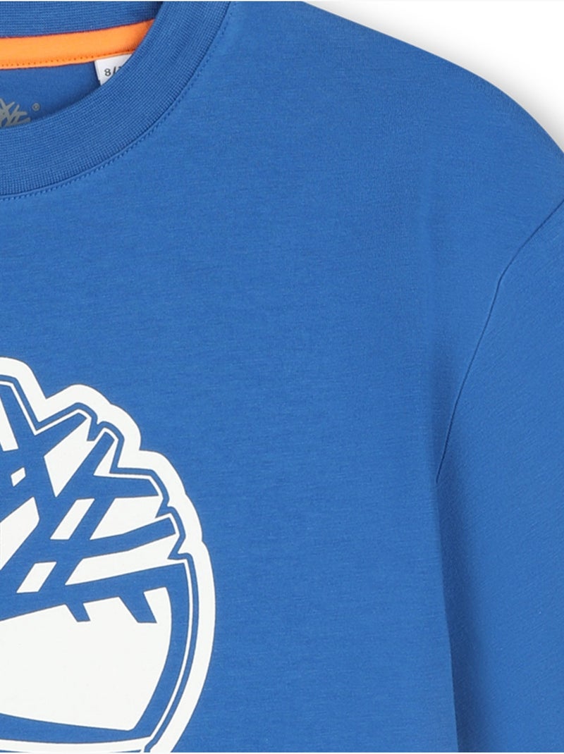 Tee Shirt Timberland à logo Bleu - Kiabi