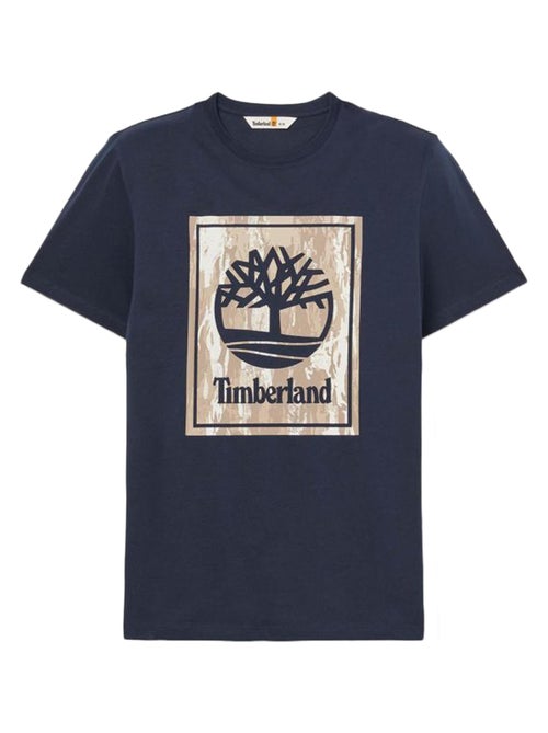 Tee Shirt Timberland Camo Short Sleeve Tee - Kiabi