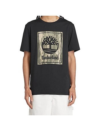 Tee Shirt Timberland Camo Short Sleeve Tee