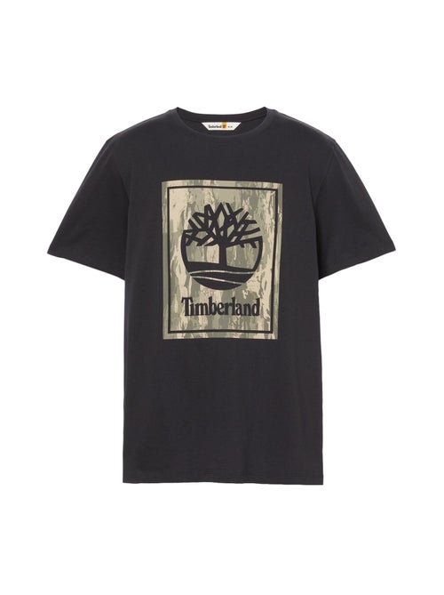 Tee Shirt Timberland Camo Short Sleeve Tee - Kiabi