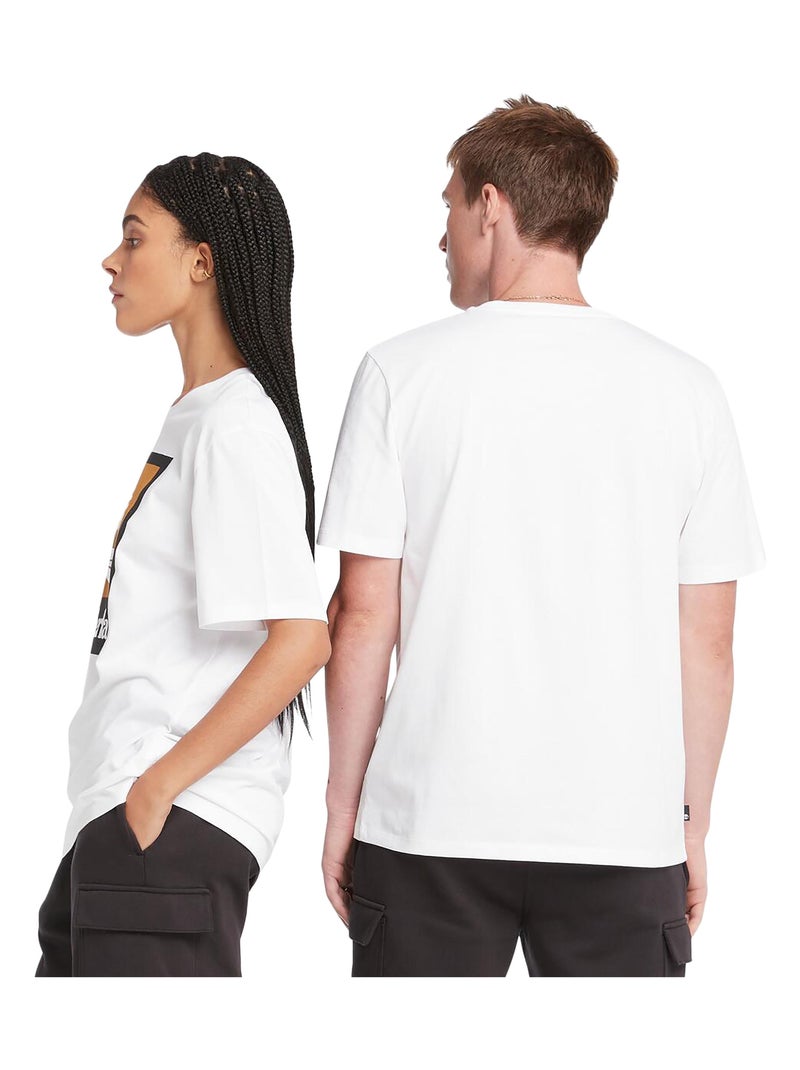Tee Shirt Timberland Colored Short Sleeve Blanc - Kiabi