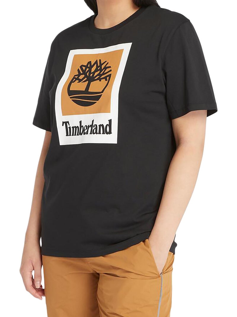 Tee Shirt Timberland Colored Short Sleeve Noir - Kiabi