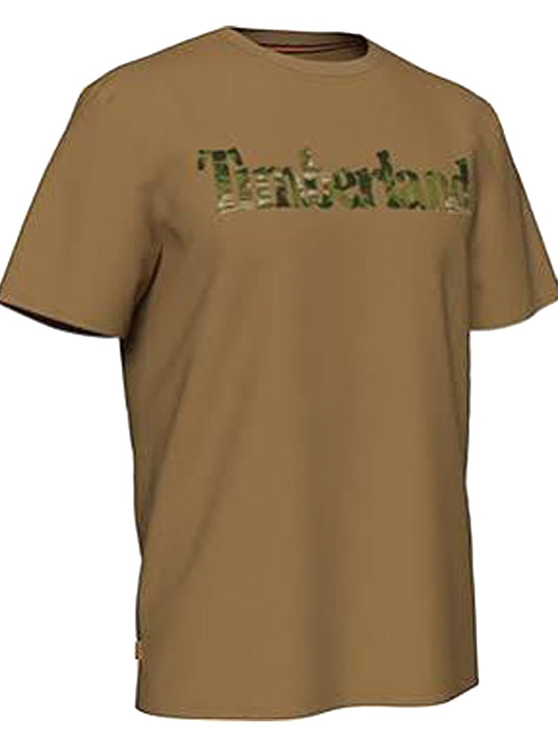 Tee-Shirt Timberland Linear Beige - Kiabi