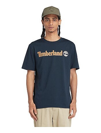Tee Shirt Timberland Linear Logo Short Sleev