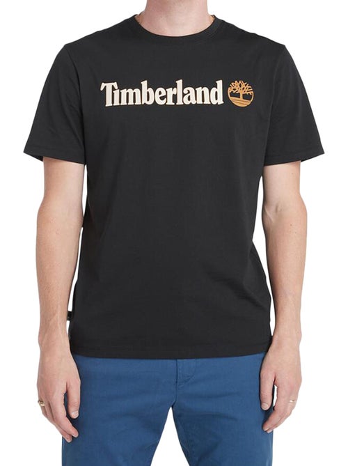 Tee Shirt Timberland Linear Logo Short Sleev - Kiabi