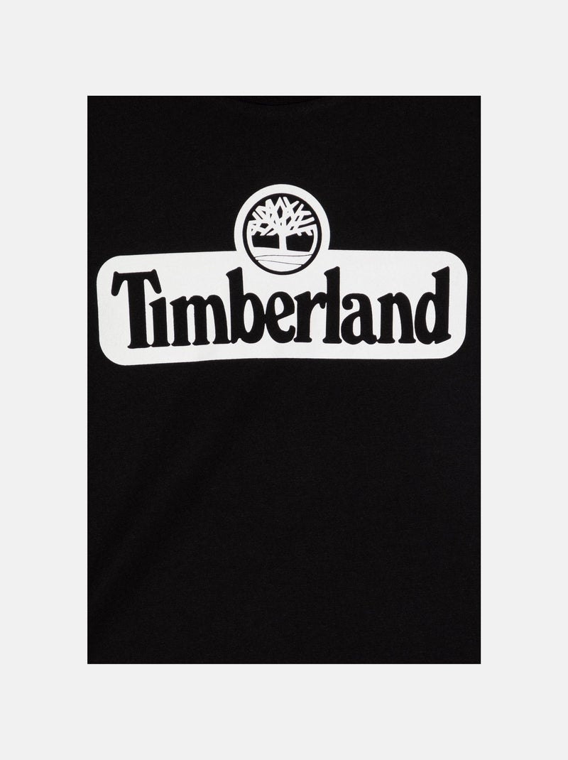 Tee Shirt Timberland manches courtes Noir - Kiabi