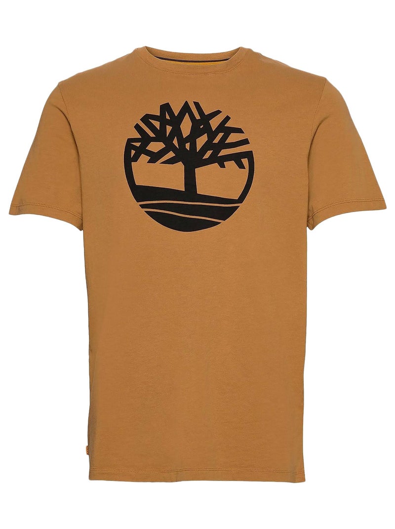 Tee Shirt Timberland SS Brand Reg Beige - Kiabi