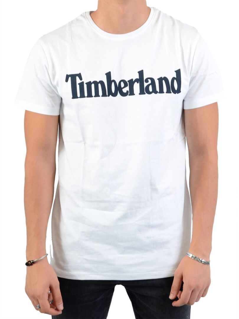 Tee-Shirt Timberland SS Brand Reg Blanc - Kiabi