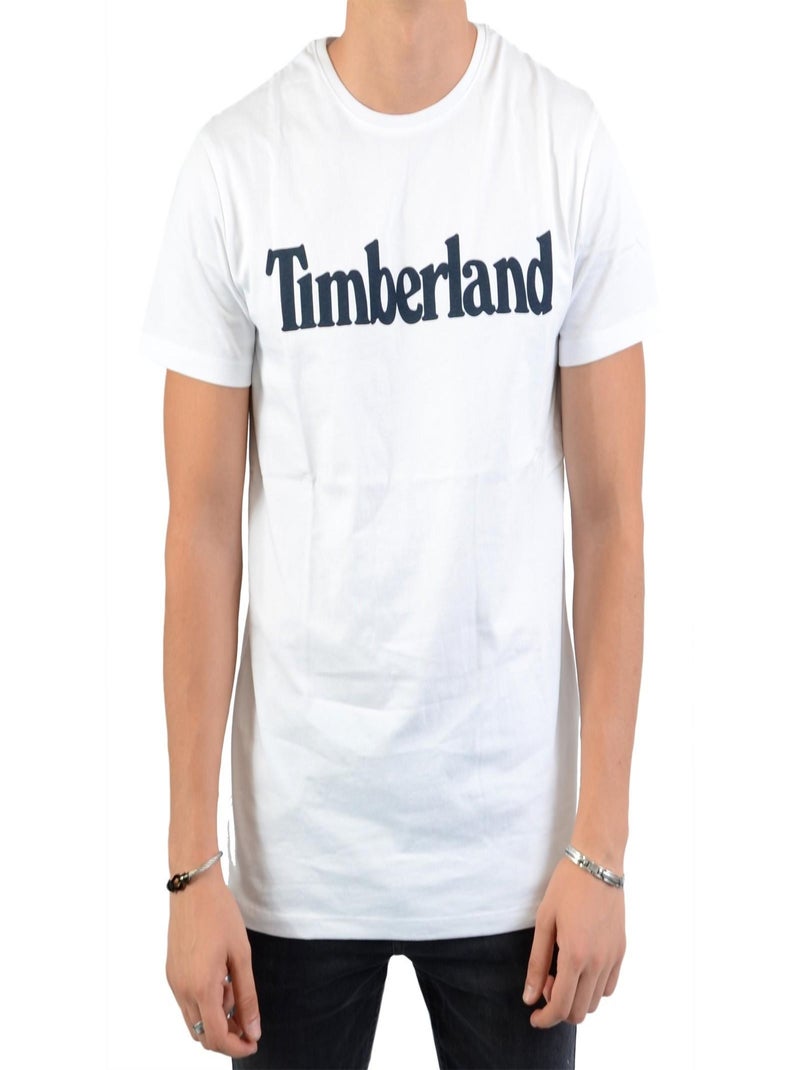 Tee-Shirt Timberland SS Brand Reg Blanc - Kiabi