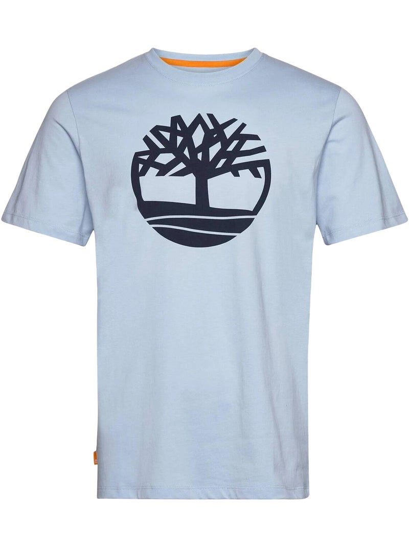 Tee Shirt Timberland SS Brand Reg Bleu - Kiabi