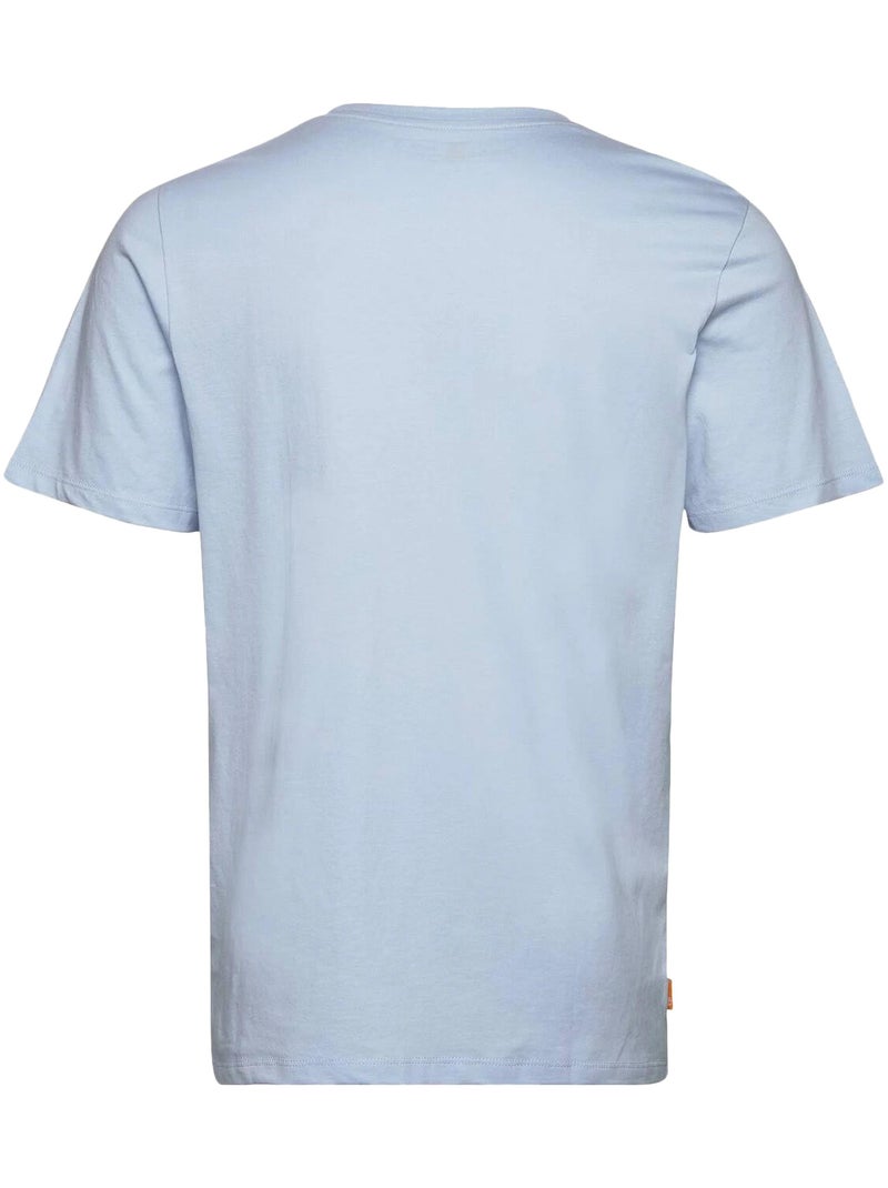 Tee Shirt Timberland SS Brand Reg Bleu - Kiabi