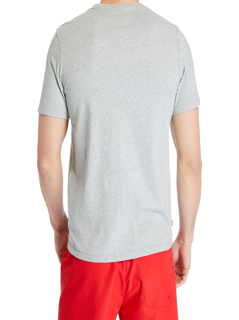 Tee Shirt Timberland SS Brand Reg Gris - Kiabi
