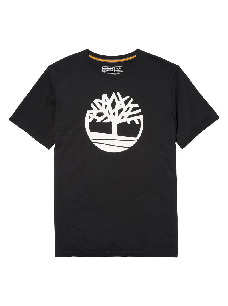 Tee Shirt Timberland SS Brand Reg Noir - Kiabi