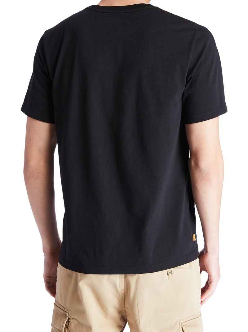 Tee Shirt Timberland SS Brand Reg Noir - Kiabi