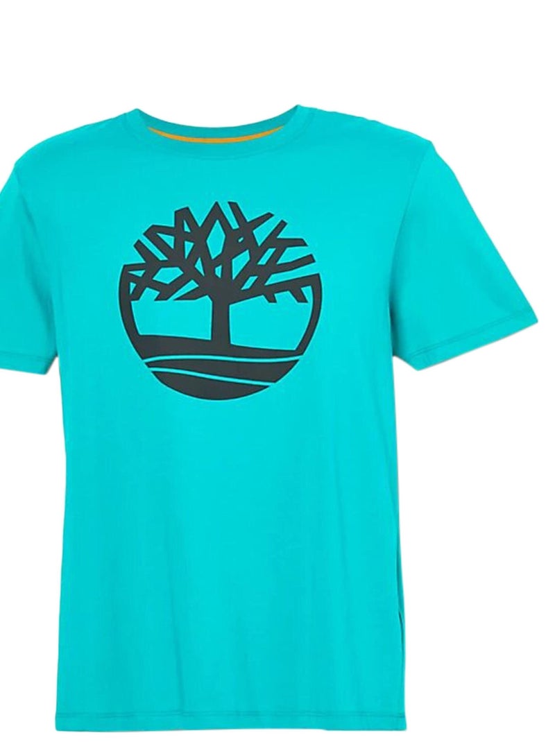 Tee Shirt Timberland SS Brand Reg Vert - Kiabi
