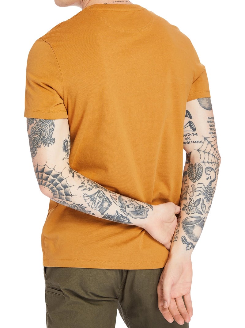 Tee-Shirt Timberland SS Dunstan River Beige - Kiabi