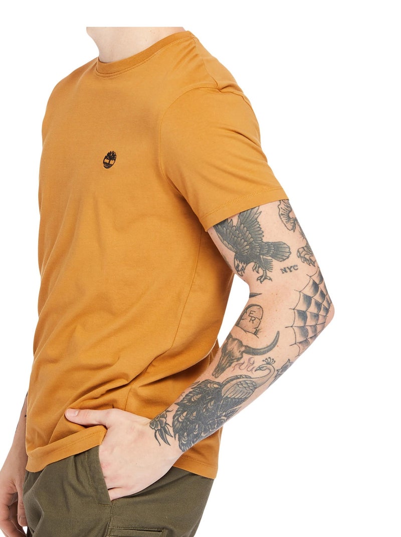 Tee-Shirt Timberland SS Dunstan River Beige - Kiabi