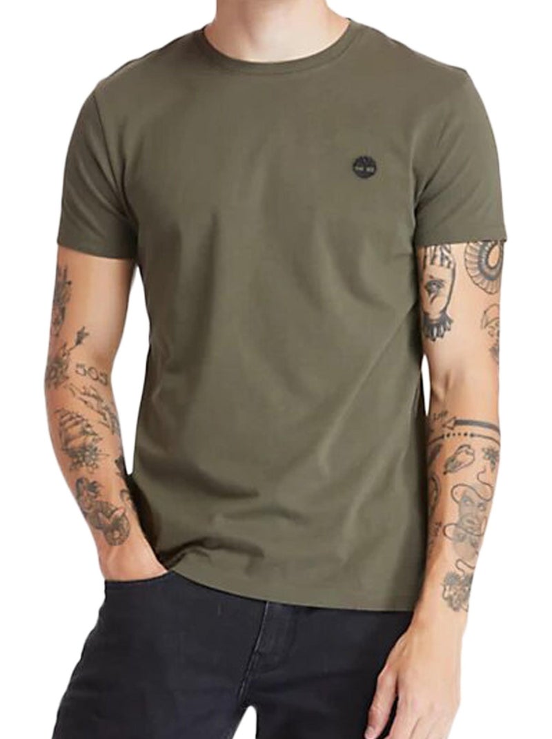Tee-Shirt Timberland SS Dunstan River Vert - Kiabi