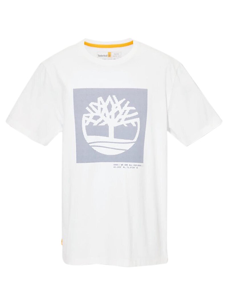 Tee Shirt Timberland SS Graphic Blanc - Kiabi
