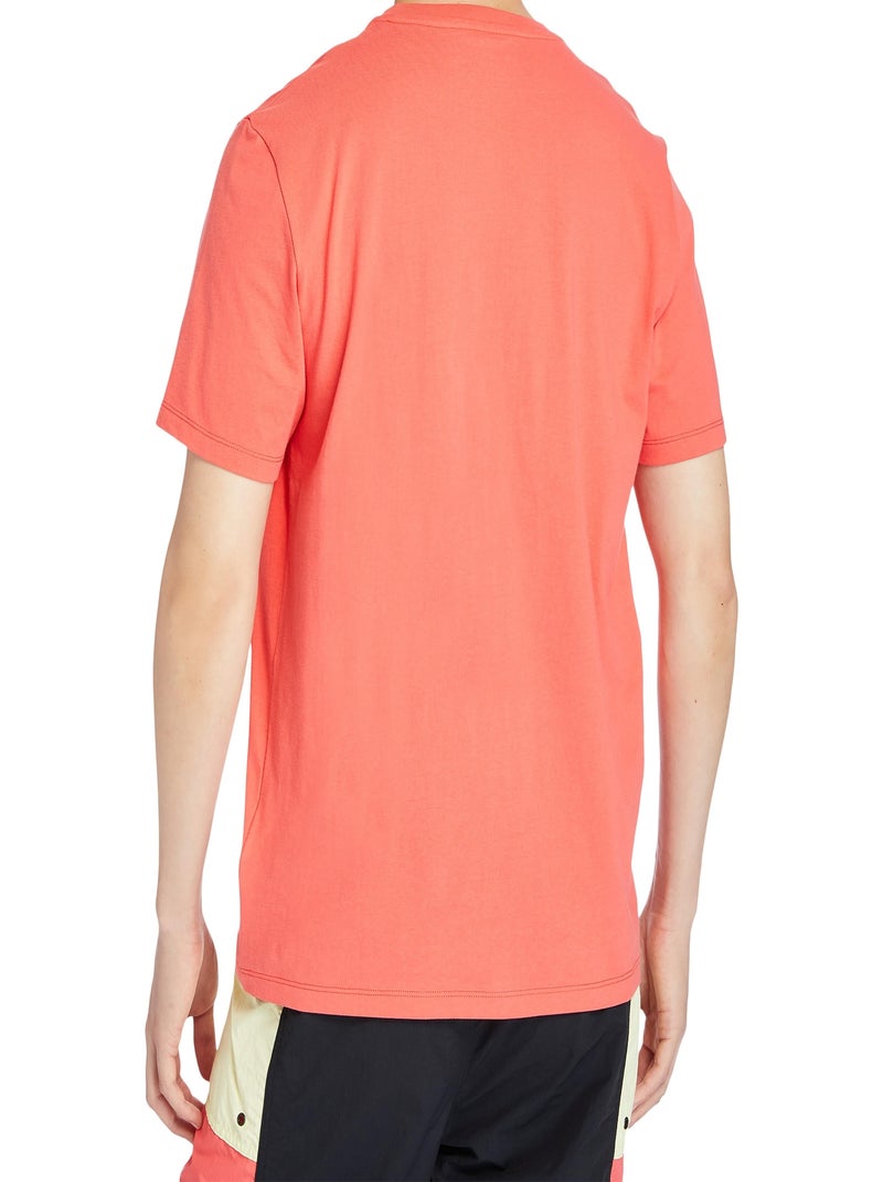 Tee-Shirt Timberland Stack Logo Orange - Kiabi