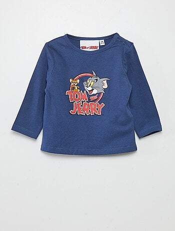 Tee-shirt 'Tom & Jerry' à col rond