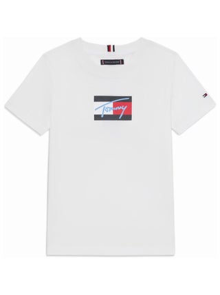 Tee Shirt Tommy Hilfiger Script flag unisex