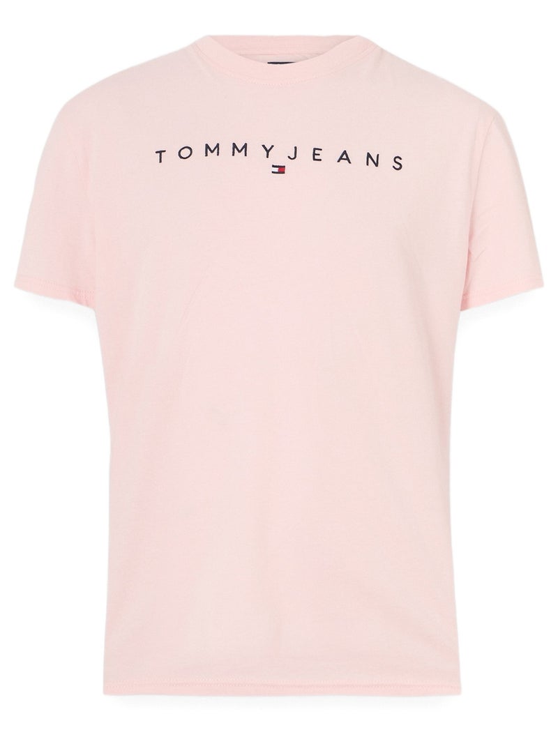 Tee Shirt Tommy jeans manches courtes Bleu - Kiabi