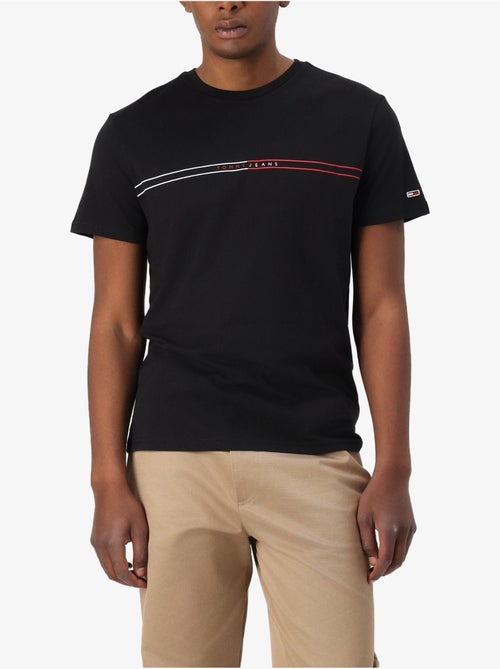 Tee Shirt Tommy jeans Slim Entry - Kiabi Tee Shirt Tommy jeans Slim Entry - Kiabi