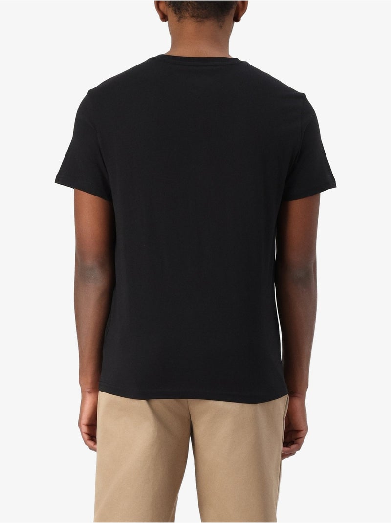 Tee Shirt Tommy jeans Slim Entry Noir - Kiabi
