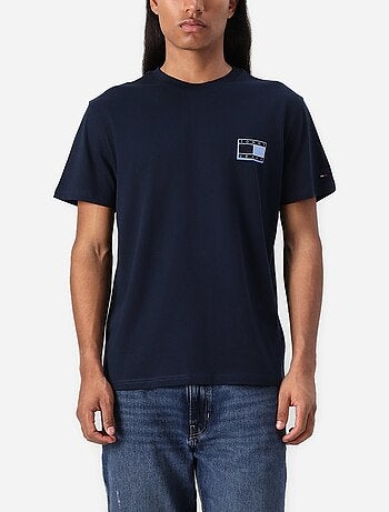 Tee Shirt Tommy jeans Slim pop color flag tee