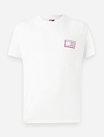 Tee Shirt Tommy jeans Slim pop color flag tee