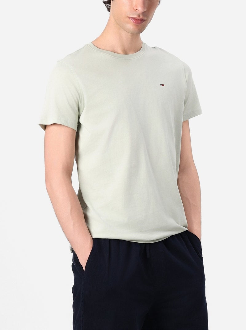 Tee Shirt Tommy jeans Tee Vert - Kiabi