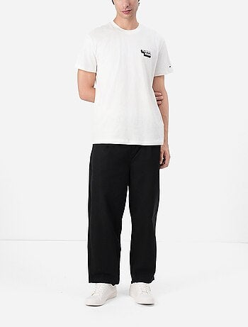 Tee Shirt Tommy jeans Tjm slim stack logo tee