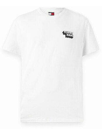 Tee Shirt Tommy jeans Tjm slim stack logo tee