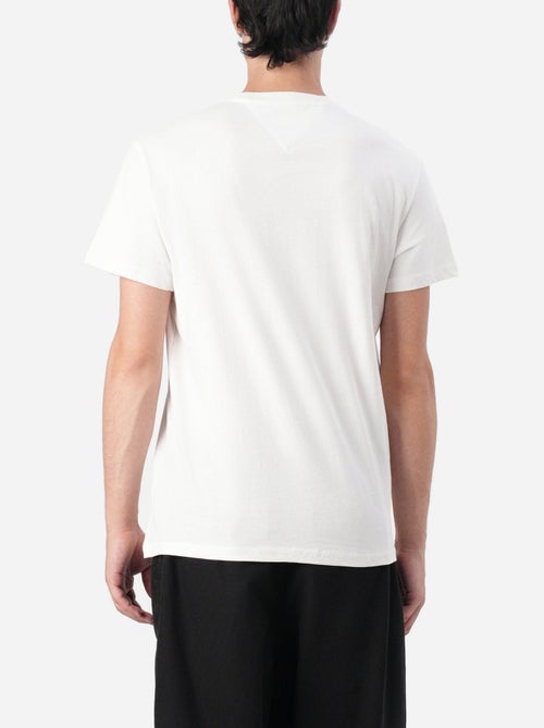 Tee Shirt Tommy jeans Tjm slim stack logo tee - Kiabi