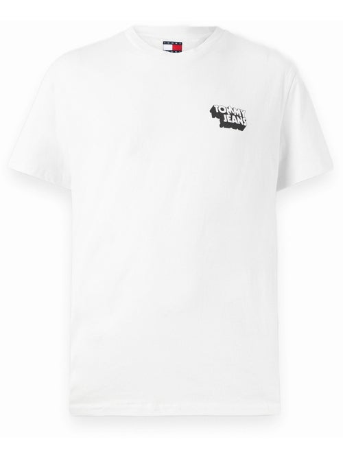 Tee Shirt Tommy jeans Tjm slim stack logo tee - Kiabi